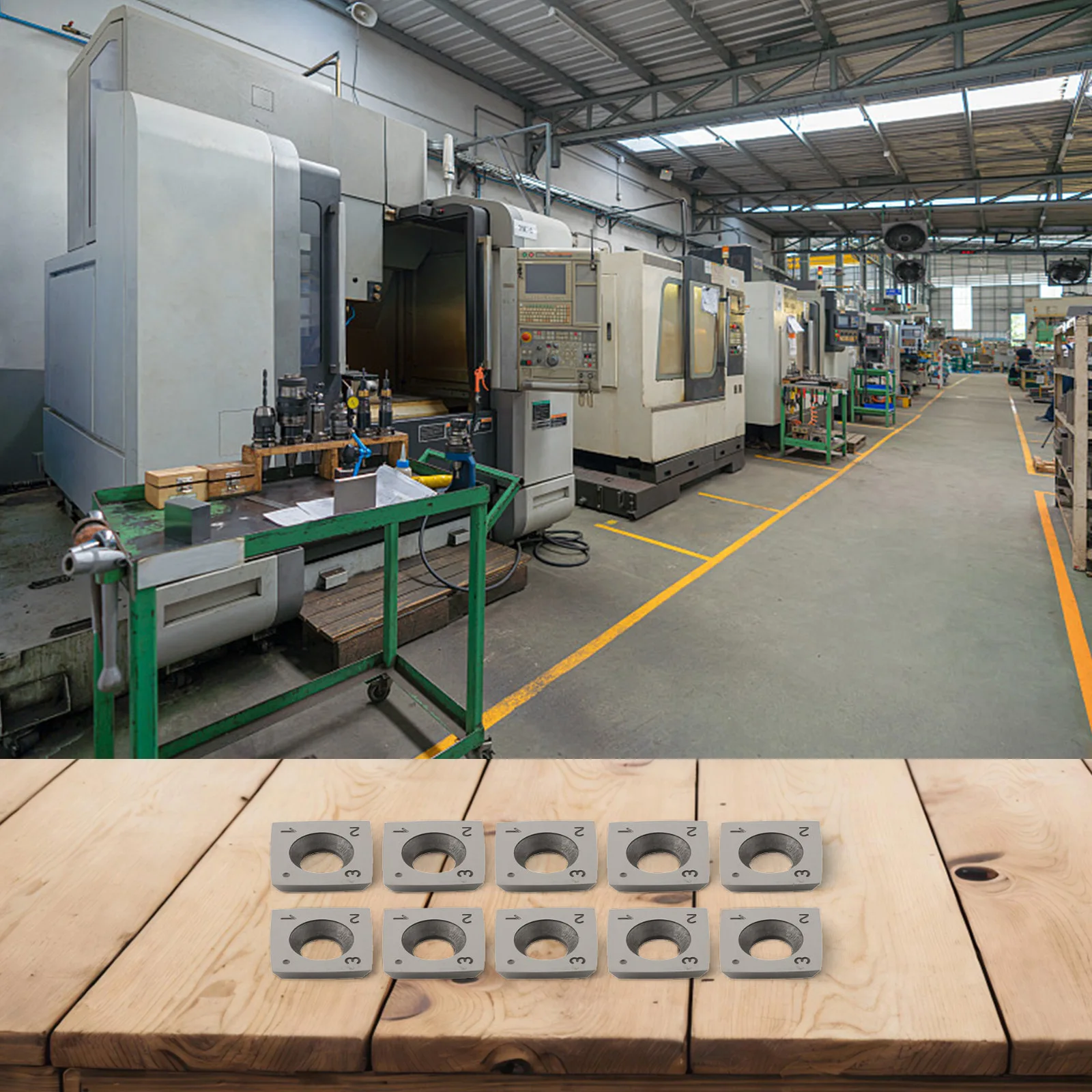 81 Degree Hole Byrd Shelix Cutter Carbide Insert For Spiral Head Indexable Cutting Edges 30 Degree Bevel 4 Cutting Edges