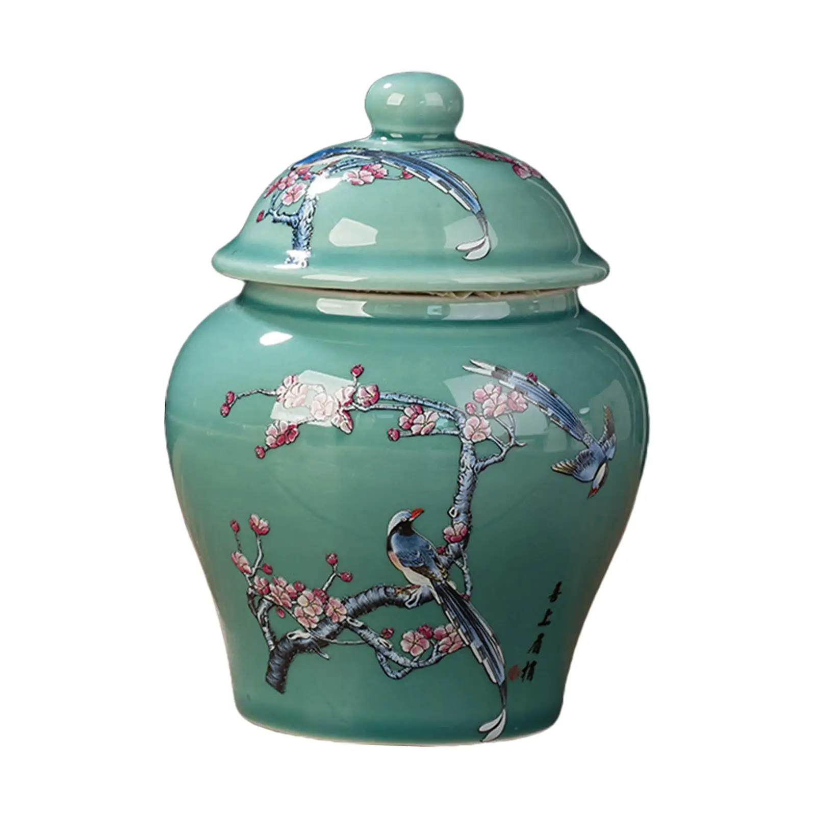 Ceramic Ginger Jar Asian Ginger Jar Porcelain Jars for Party Countertop Living