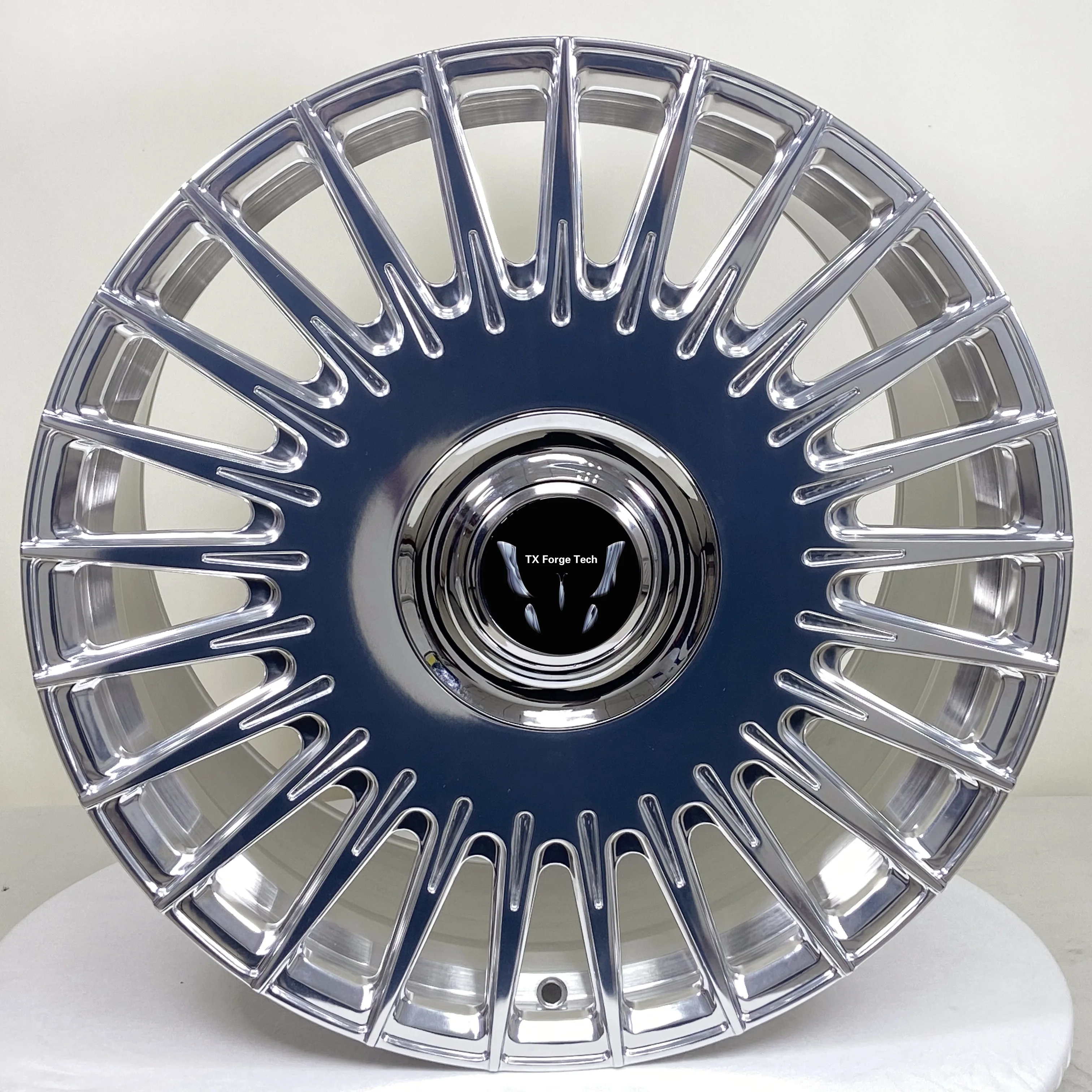 

New 17-22 Inch Forged Aluminium Alloy Wheels Rims Lightweight Durable Polished 54/47mm Bronze 40mm for Passenger Cars 5X112