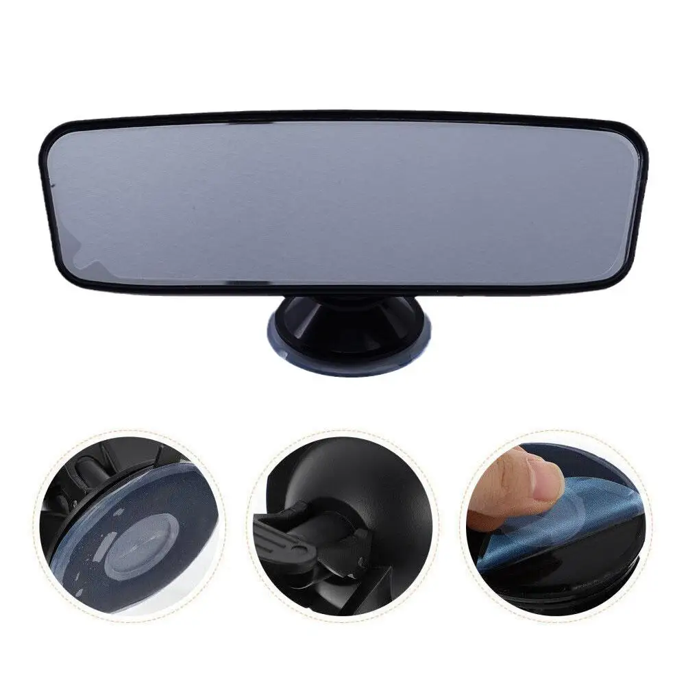 Car Rear View Mirror Adjustable 360 Rotates Vehicle Panoramic Car Rearview Mirror with Suction Cup Car Auto Interior Accessories