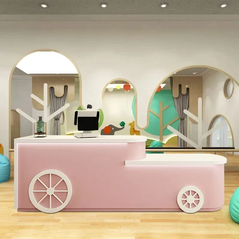 Kindergarten Front Desk Reception Children's Clothing Store Car Creative Cashier Early Education Center Bar Counter