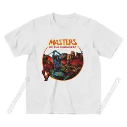 Vintage He-Man And The Masters Of The Universe T Shirts Cotton T-Shirt Graphic Skeletor She-Ra Beast Tee