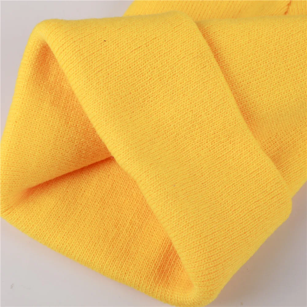 Solid Unisex Beanie Autumn Winter Soft Warm Knitted Hat Gifts Minions Cosplay Cartoon Beanies Women Men Hat