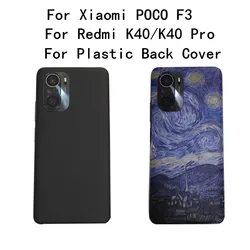 Z tworzywa sztucznego do Xiaomi POCO F3 bateria tylna pokrywa tylna do Redmi K40 Pro pokrywa tylna obudowa drzwi obudowa K40 wymiana tylnej pokrywy