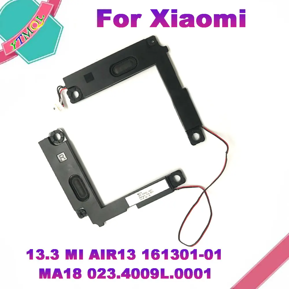 

1Pair Original Free Shipping internal speaker set for xiaomi MI AIR13 161301-01 13.3 MA18 Left and right 023.4009L.0001