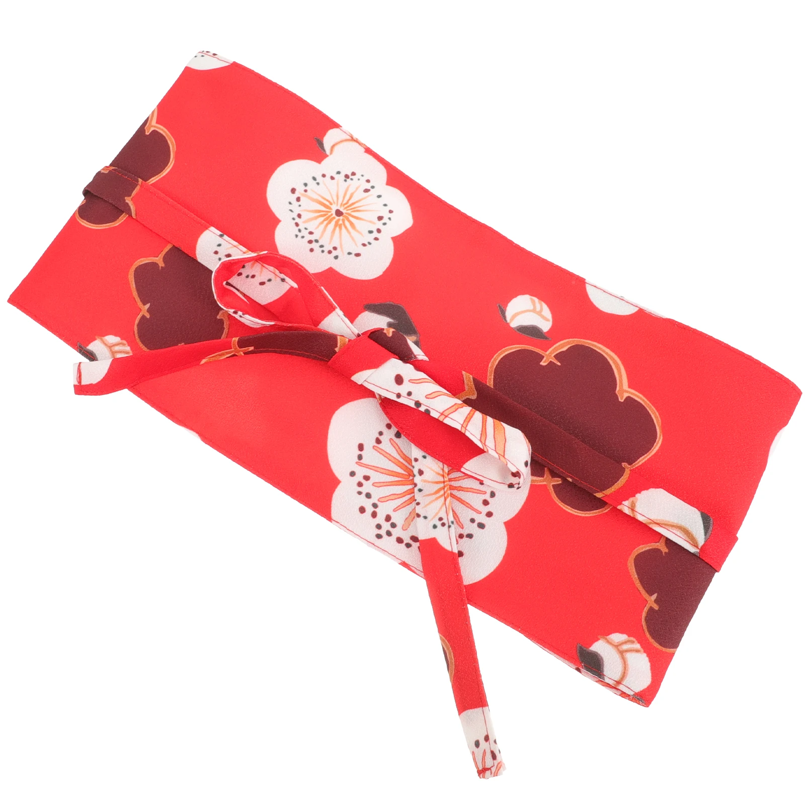 

Yukata Waistband Japanese Style Wide Floral Waist Belt Adjustable Womens Belts for Dress Kimono Belt Dress Decoration
