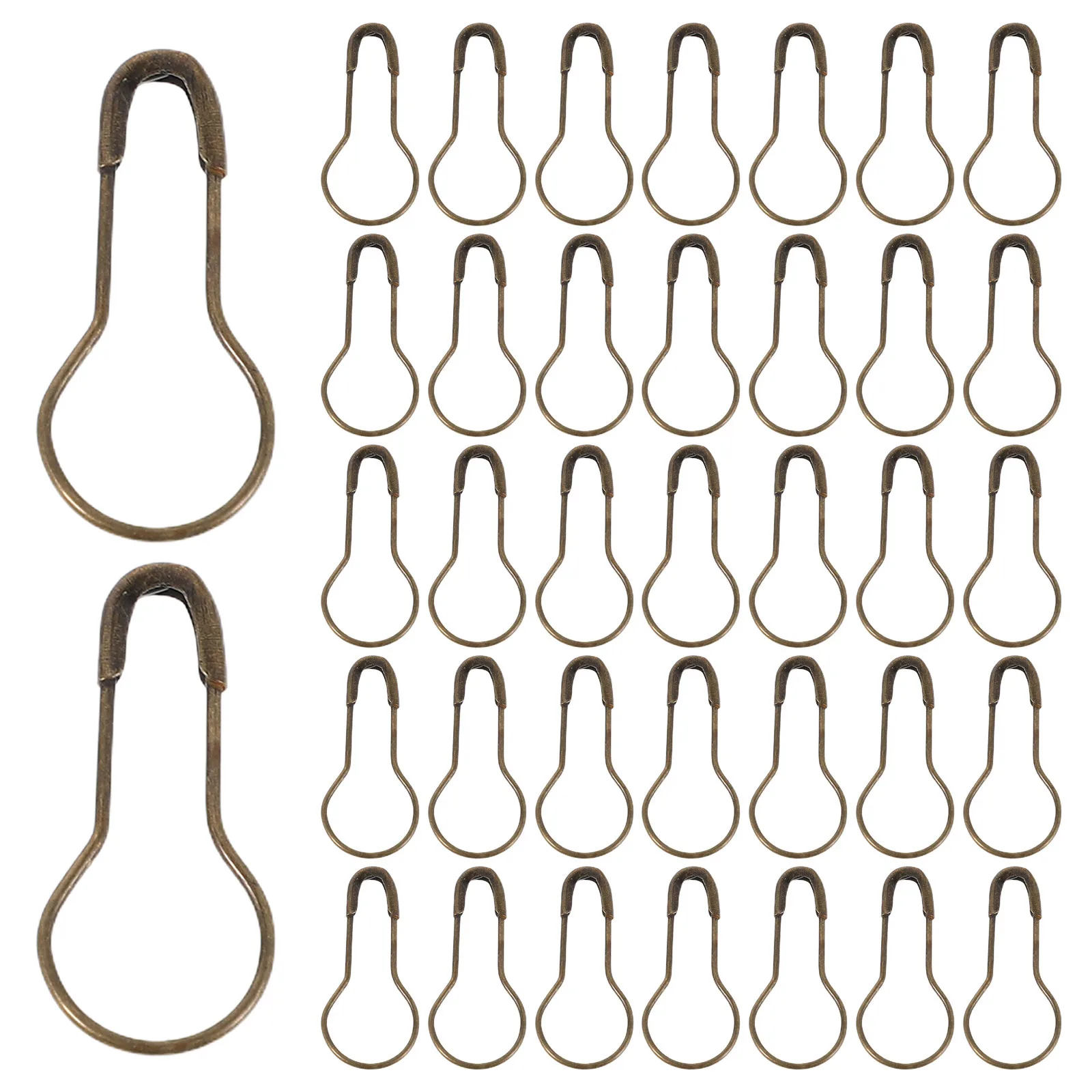 

1000Pcs Stainless Steel Gourd Safety Pins Rust Resistant for Sewing Crafting Clothing Tags DIY Accessories Safety Bulb Pin