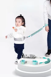 Ceinture de traction anti-perte pour enfants, bracelet de connexion pour bébé et mère