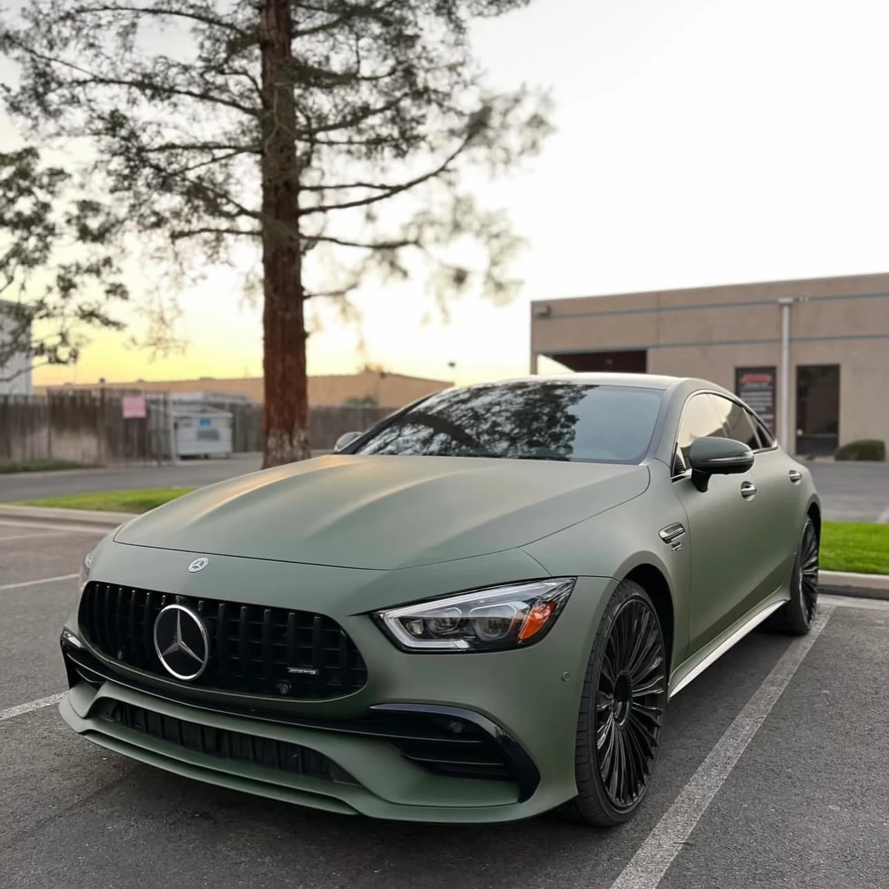 

PET Ultimate Flat Automotive Decal Film Army Green Vinyl Wrap for Cars - Durable Custom Car Sticker Vinyl Wrap