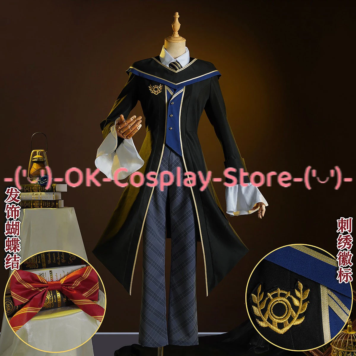 Game Identity V Photographer Tyrant Joseph Cosplay Costume Fancy Party Suit Halloween Uniforms Anime Clothing Custom Made