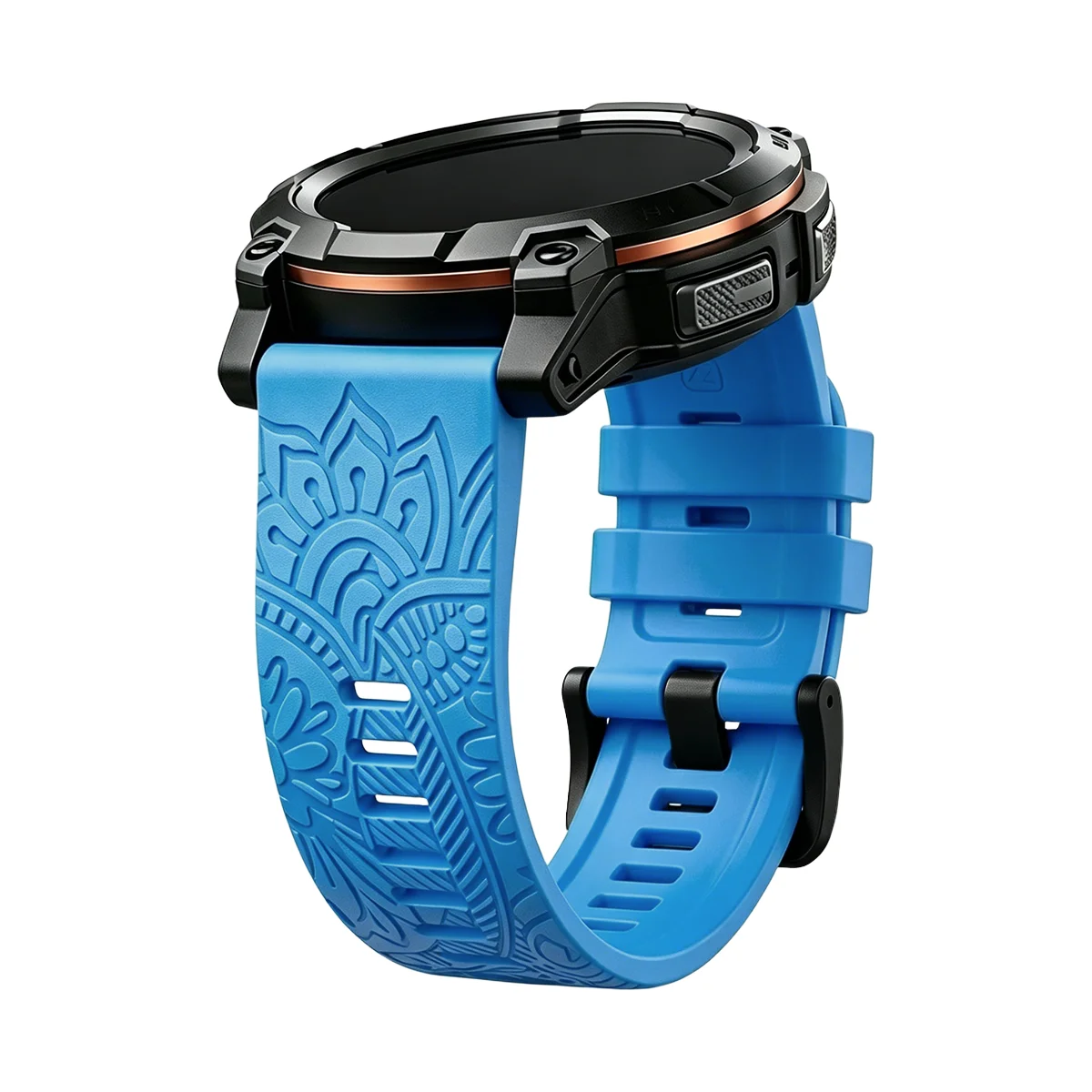 20/22/26mm Gravur-Silikonarmband für Garmin Fenix 7X 7 Pro Solar/6X 6 Sapphire 5 5X Plus 3 3HR/Epix QuickFit Smartwatch-Armband