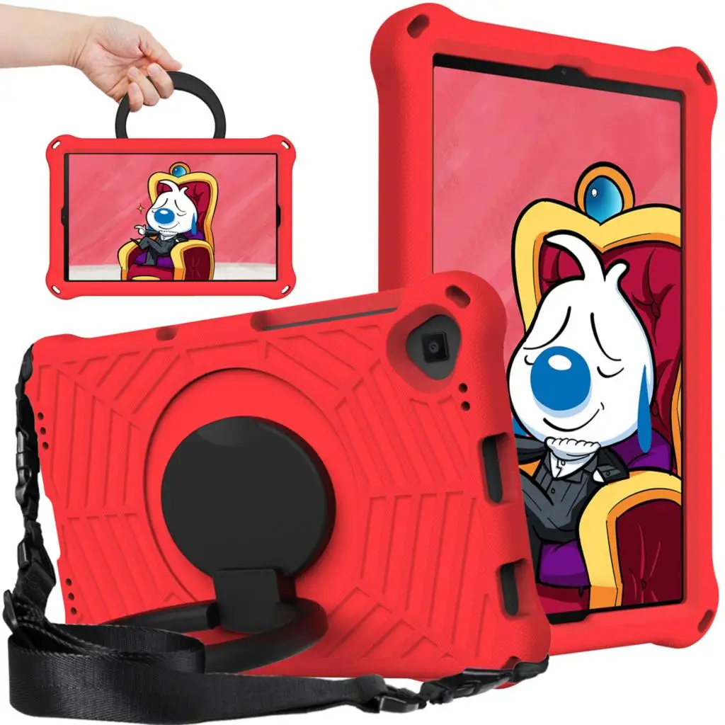 Case for Xiaomi Mi Pad 4 Plus 10.1 Inch with Rotate Kickstand Baldric Kids Cover for Mipad 4 Plus / Mipad4 10.1 Tablet Funda