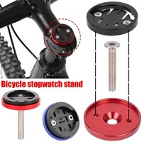 Bike Computer Holder Stopwatch GPS Speedometer Mount Bracket Stem Top Cap Suitable for Garmin Edge and Bryton Cateye Bike Parts