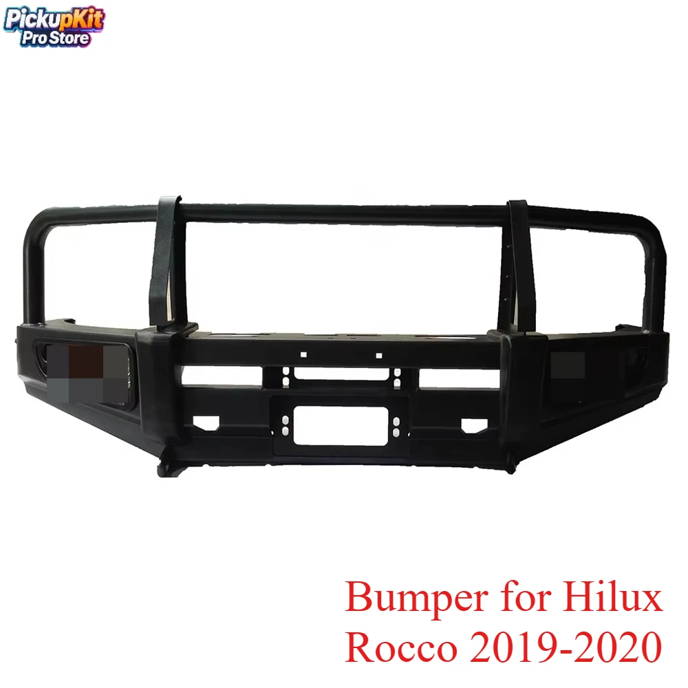 

Оптовый бампер Unity для Hilux Rocco 2019-2020, сверхпрочный стальной, для бездорожья 4x4
