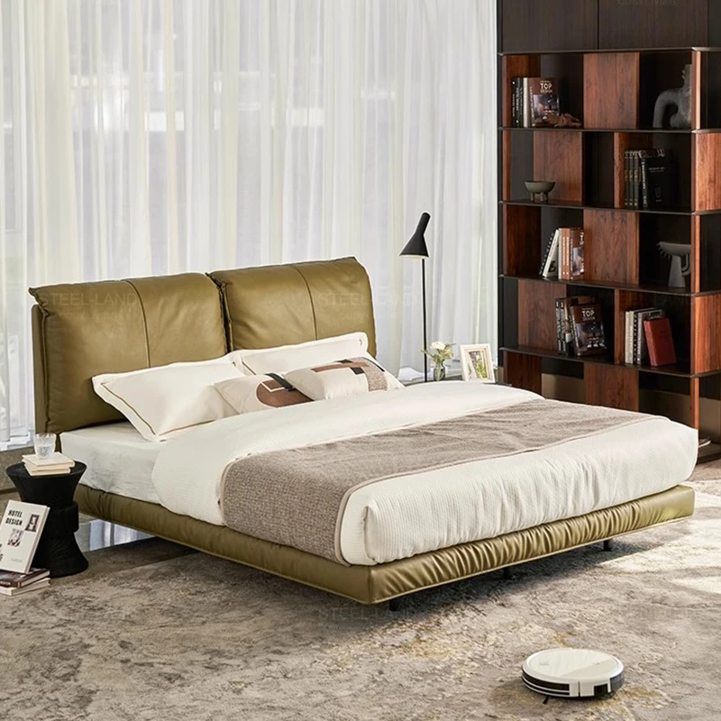 

Fancy Unique Queen Bed Bedrooms Nordic Boys King Size Queen Bed Storage Two Persons Muebles Para El Hogar Home Furniture