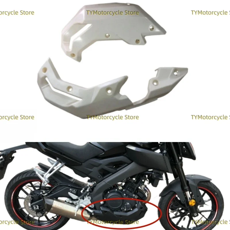 Motorcycle Lower Side Fairing Cowl Panel Cover Fit for Yamaha MT 125 MT-125 MT125 2015 2016 2017 2018 2019 2020