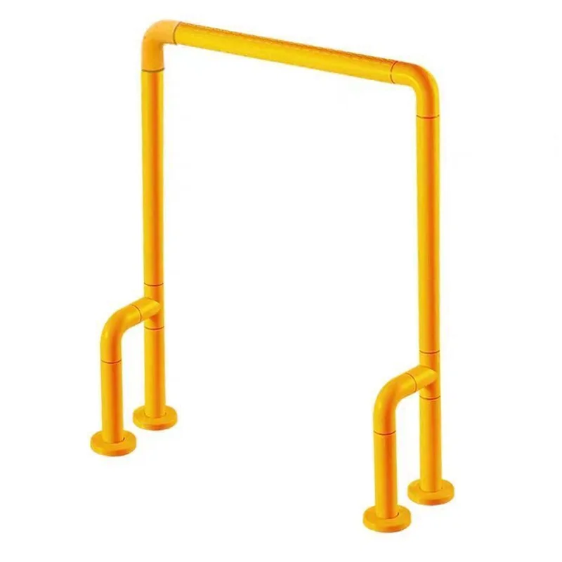 화장실 안전 레일 지원 욕실용 미끄럼 방지 장애인 그랩 바, 노인을 위한 다리가 있는 스테인레스 스틸 안전 난간