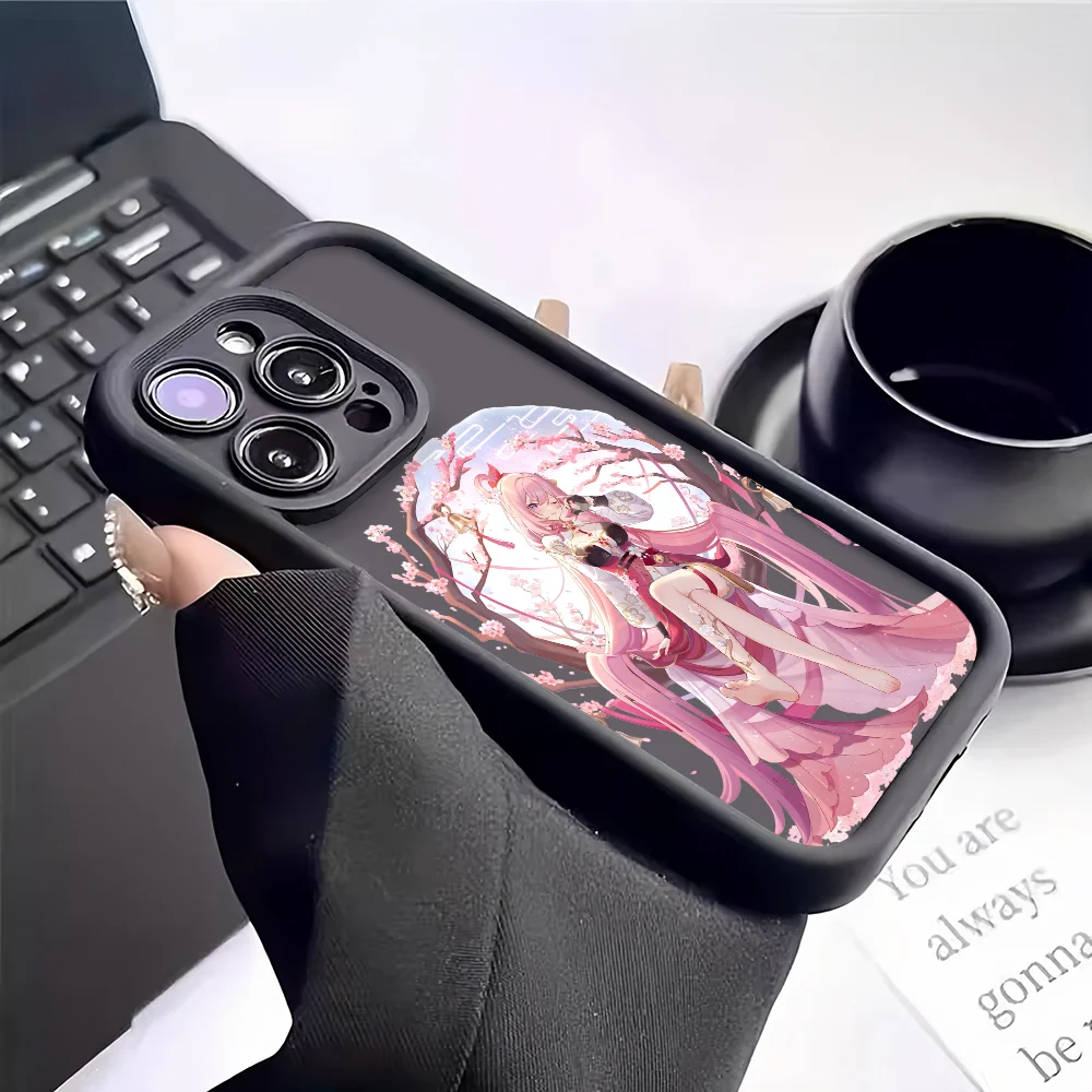Juego Houkai 3rd Elysia funda de teléfono FUNDA para IPhone 17 16 15 14 13 12 11 MINI Plus Pro Max funda trasera suave de TPU