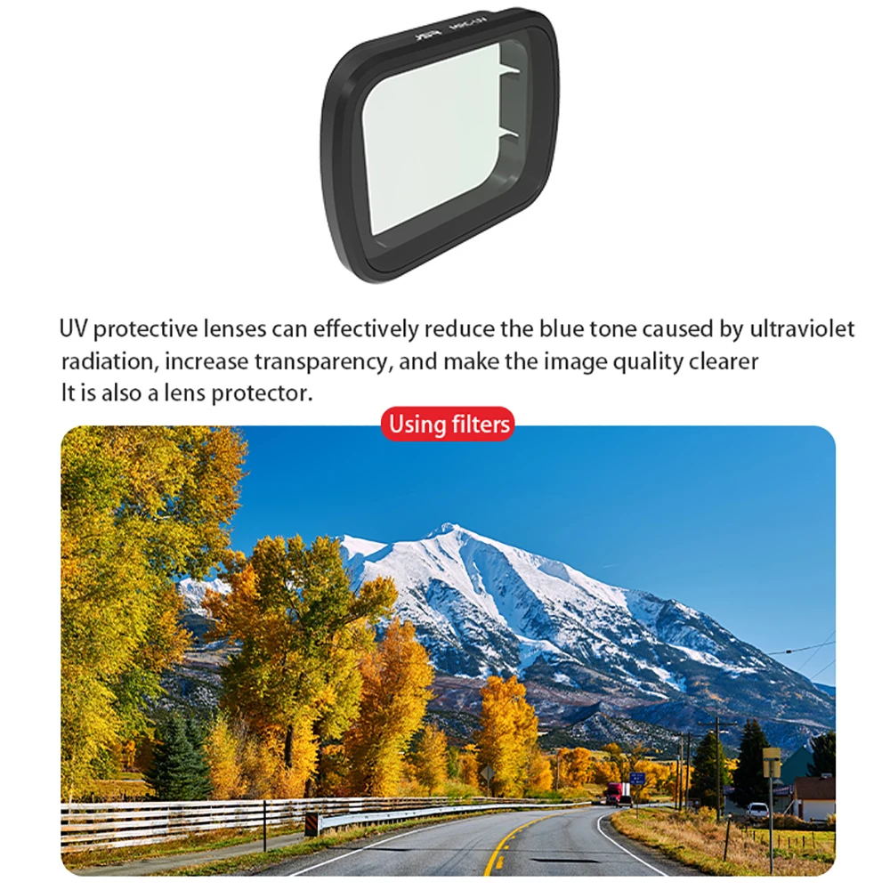 ل DJI فليب ND مجموعة مرشحات كاميرا ND16/32/64/128 UV CPL القطبية NDPL الزجاج البصري مجموعة مرشح ملحقات طائرة بدون طيار حامي العدسة