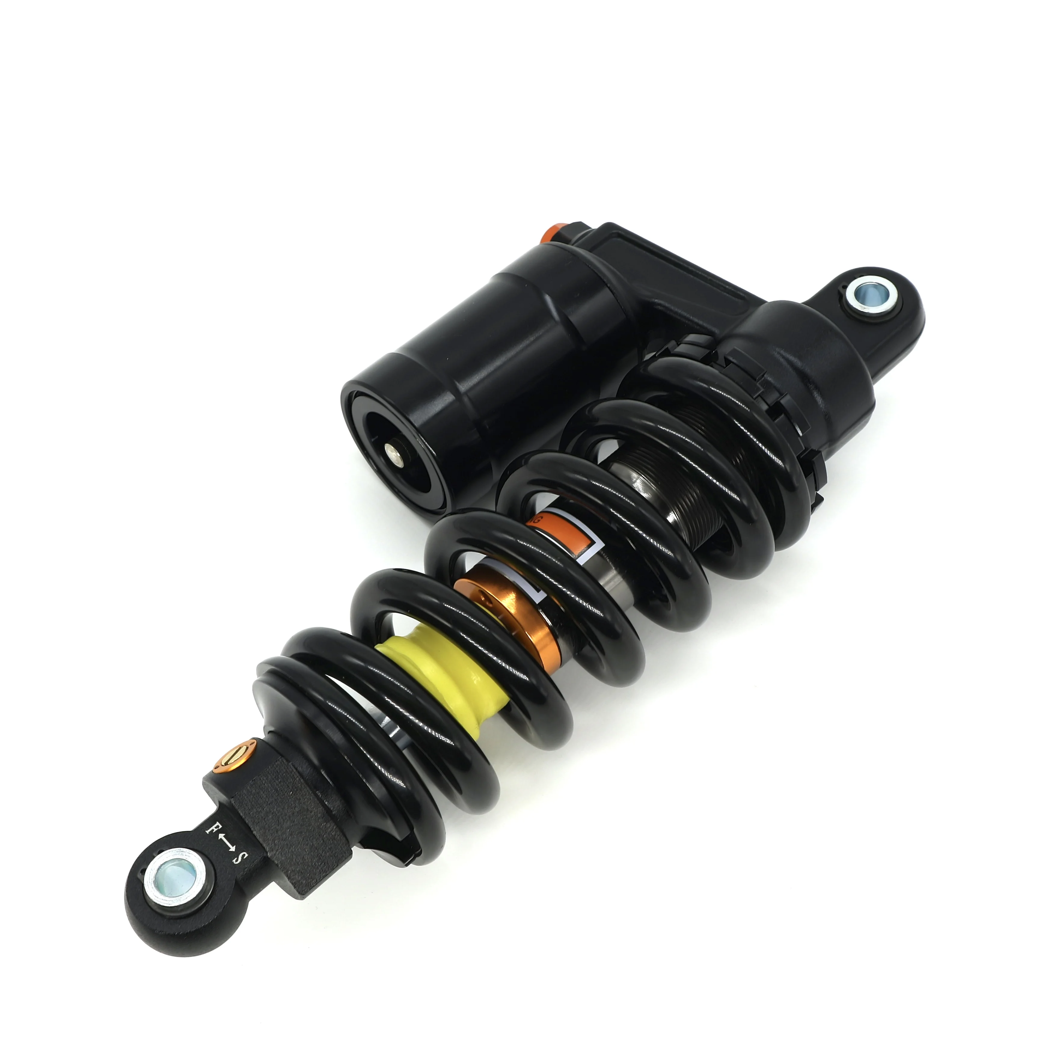 Customized Black 280mm 290mm 310mm 340mm Motorcycle Rear air Shock Absorber With 10mm Hole