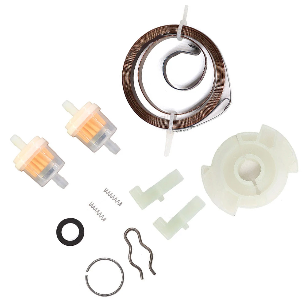 Imagem -06 - Recoil Starter Repair Kit para Cortador de Grama Aparador de Grama Jardim Power Tool Peças com Filtro de Combustível 593959 450e 575e 125cc Motor