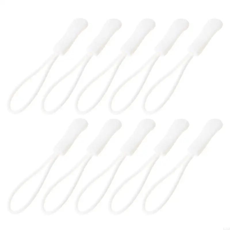 K3KD 10pcs Zipper Puller Cond Fit Fit веревка замена зажима.
