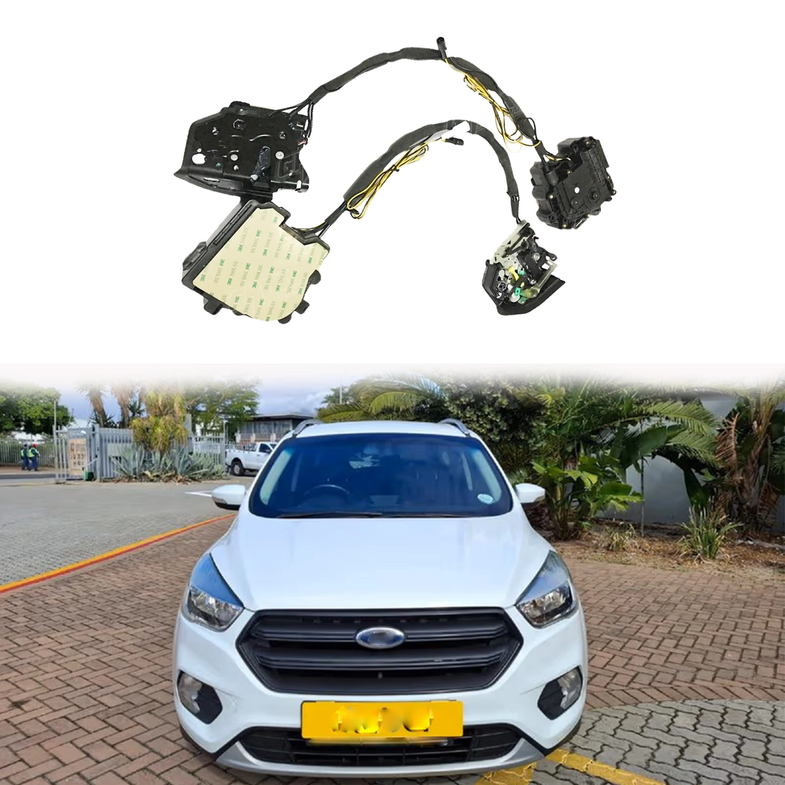 

For Ford Kuga 2013-2021 Electric suction door Automobile refitted automatic locks accessories door Soft Close auto Power tools