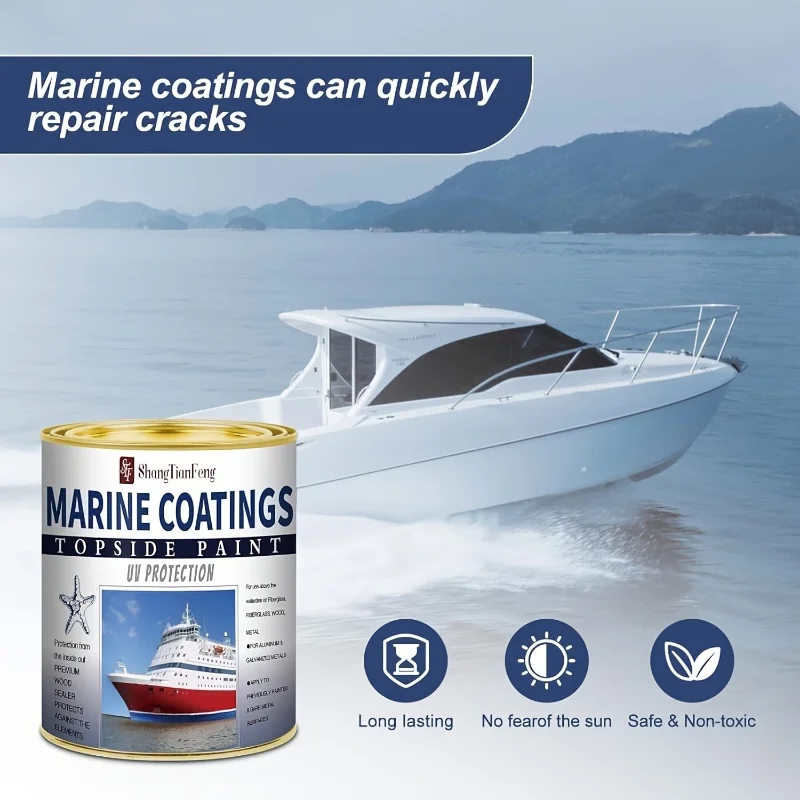 Marine Wood and Fiberglass Primer,32 Fl Oz Brilliant Navy Blue, Suitable for use on fiberglass, metal surfaces