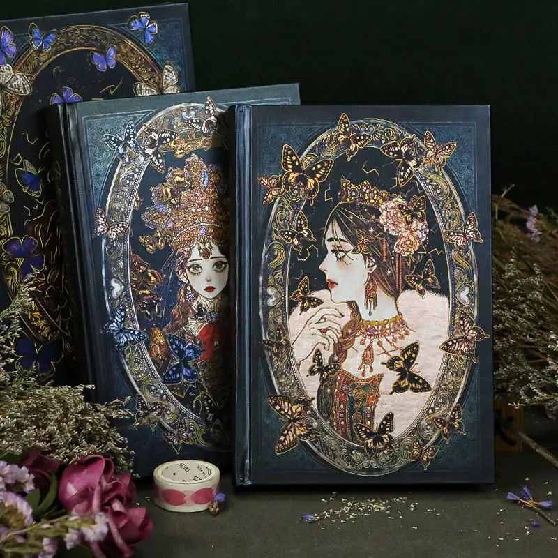 

Бабочка Любовь Цветок Раскраски Страницы Журнал Художественный Студент А5 Дневник Блокнот Толстая Книга Высокая Эстетика