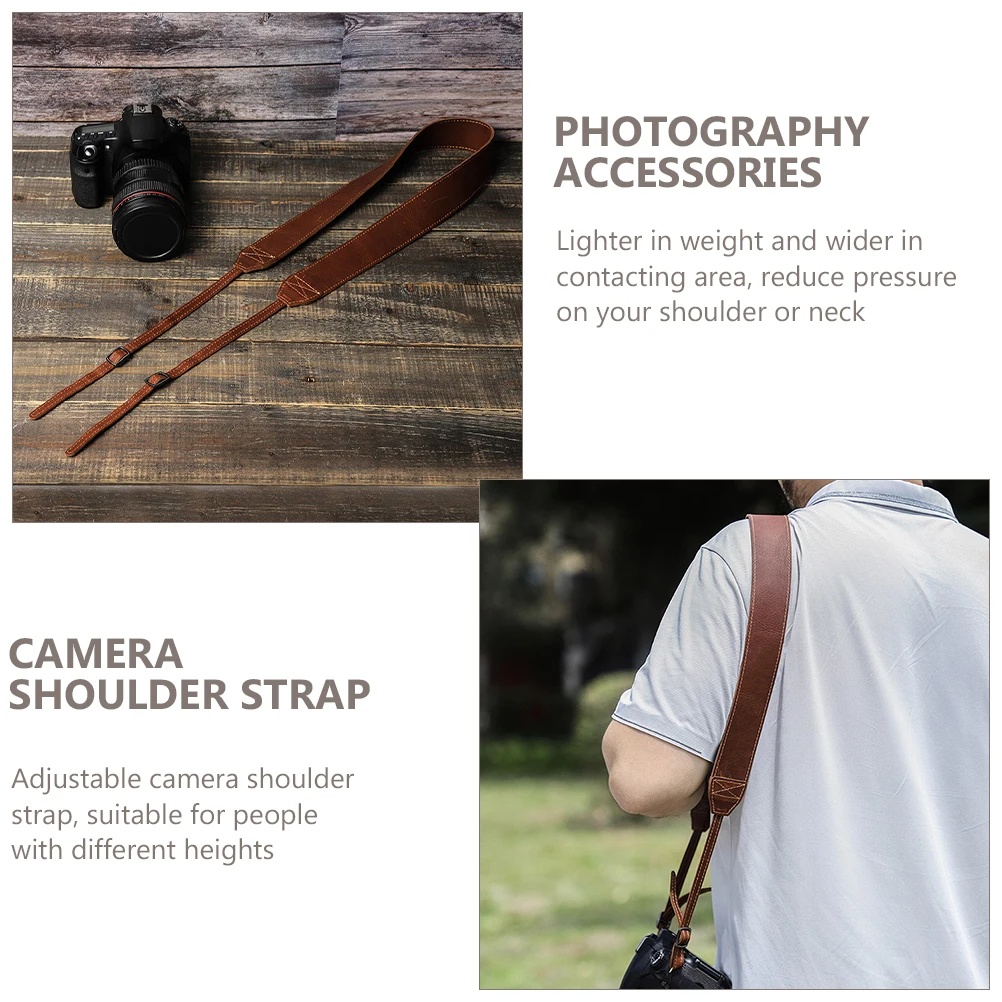 

Camera Shoulder Strap Adjustable Wear Resistant Strap for Photography Accessories Camera Rope