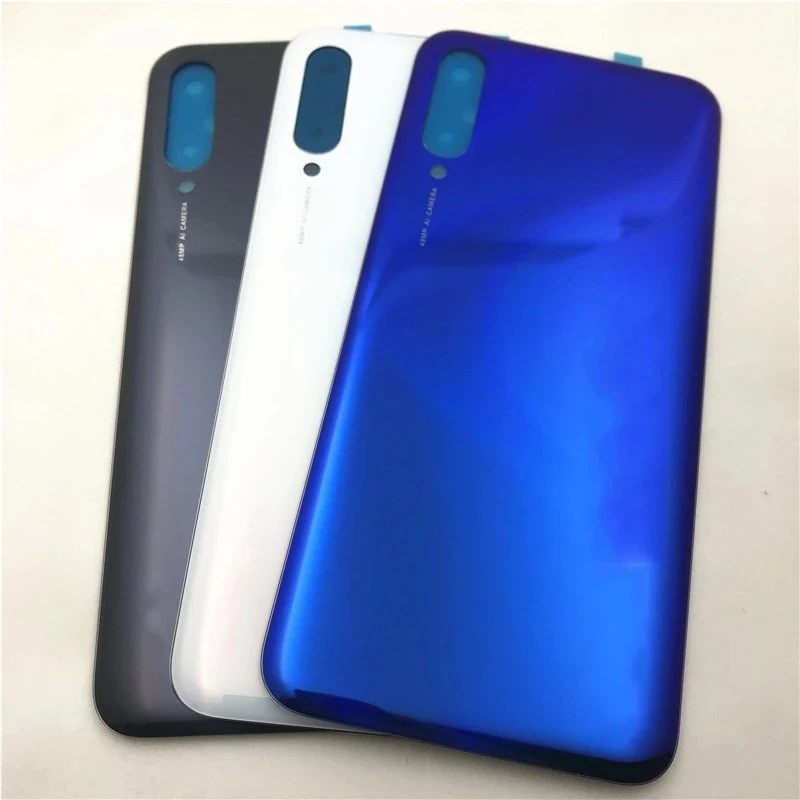 New Mi9 Lite Glass Back Battery Cover Housing Door Rear Case For Xiaomi Mi CC9 CC 9 Lid Phone Shell With Adhesive tape