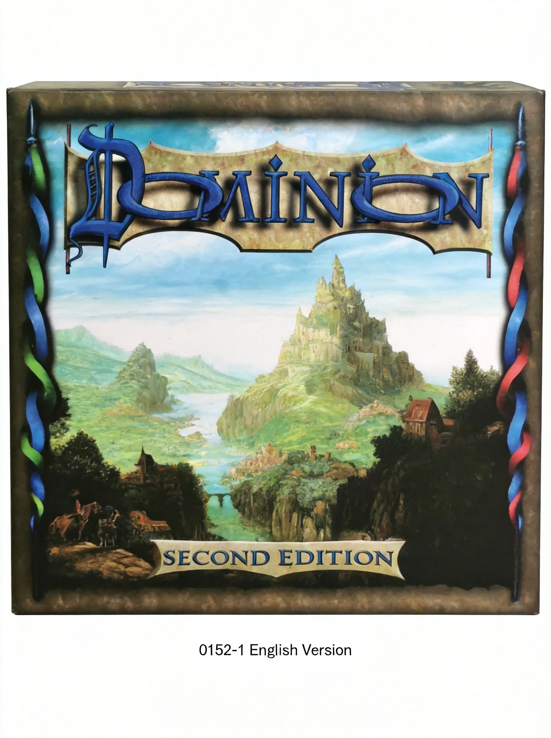 Dominion Second Edition Card Game - Premium Medieval Fantasy Strategy Deck Building Game
