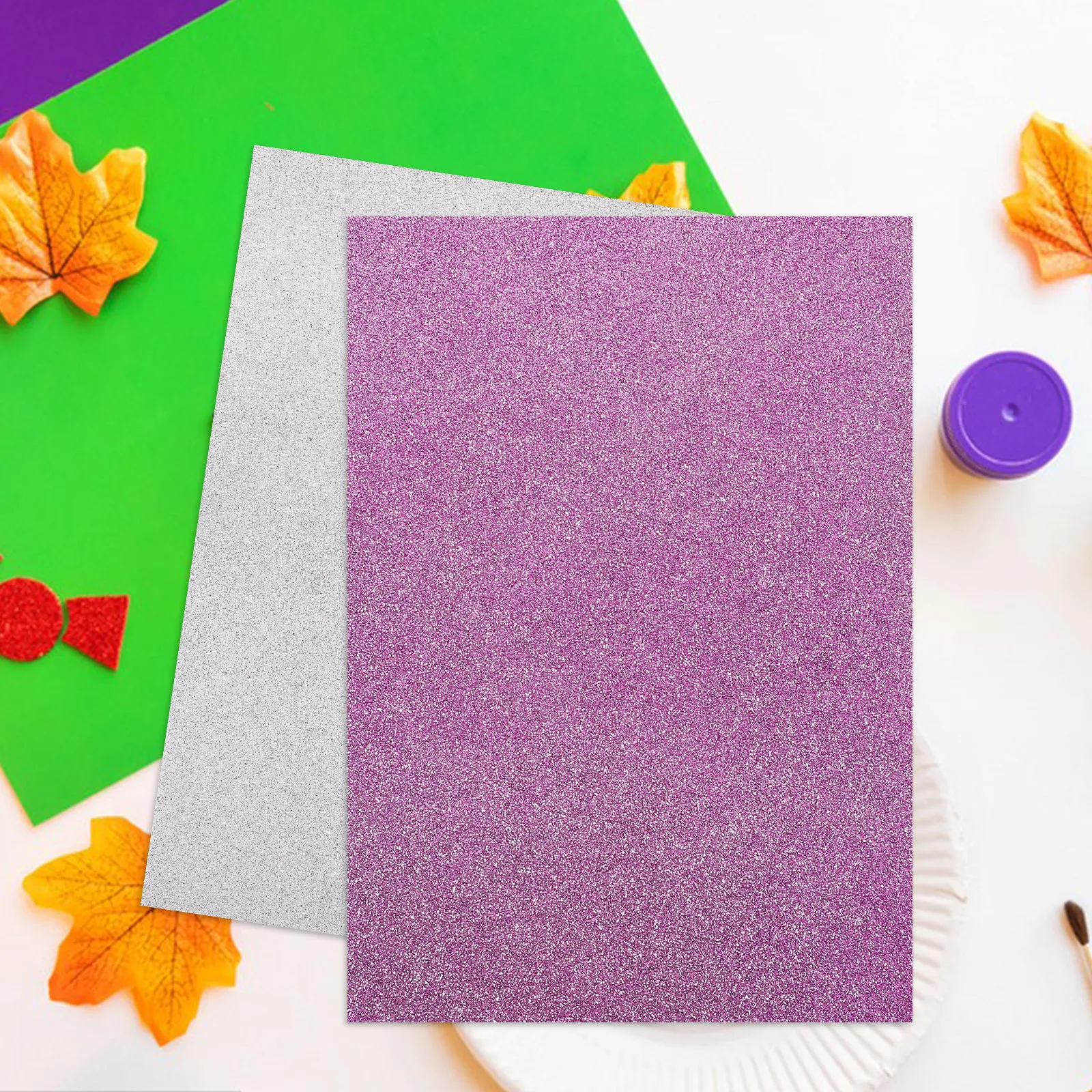 10Sheets Colorful Journal Card Paper for DIY Crafts Handmade Origami Art Projects Teens Teachers Families Safe Tear-Resistant