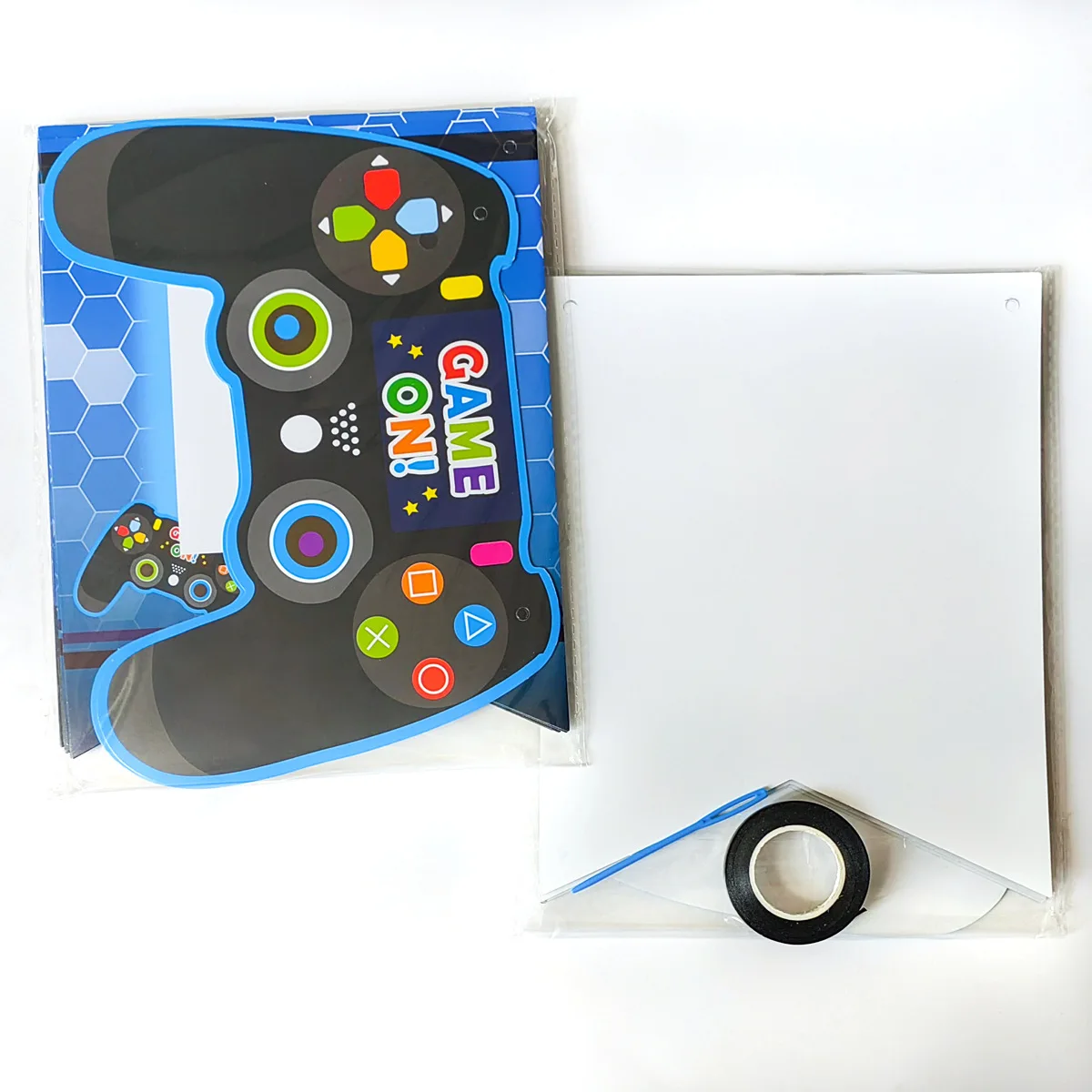 لوحة ألعاب زرقاء لعيد الميلاد سحب العلم ، لعبة على موضوع ، حفلة عيد ميلاد سعيد ، هدية العيد ، لافتة مزينة ، لعبة ، شريط #4