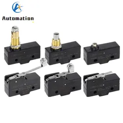 1pcs LXW5 Micro Switch AC 380V DC 220V 10A Push Plunger Actuated Momentary Limit Switch LXW5-11M 11Q2 11D 11M 11N1 N2 11G