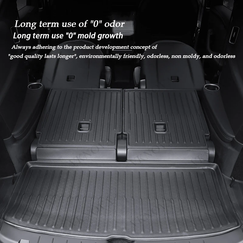 For Tesla Model Y L 2026 Rear Seat Backrest Protective Pad Trunk Mat Anti-Kick Pad Car Interior Accessories Model YL Cargo Liner