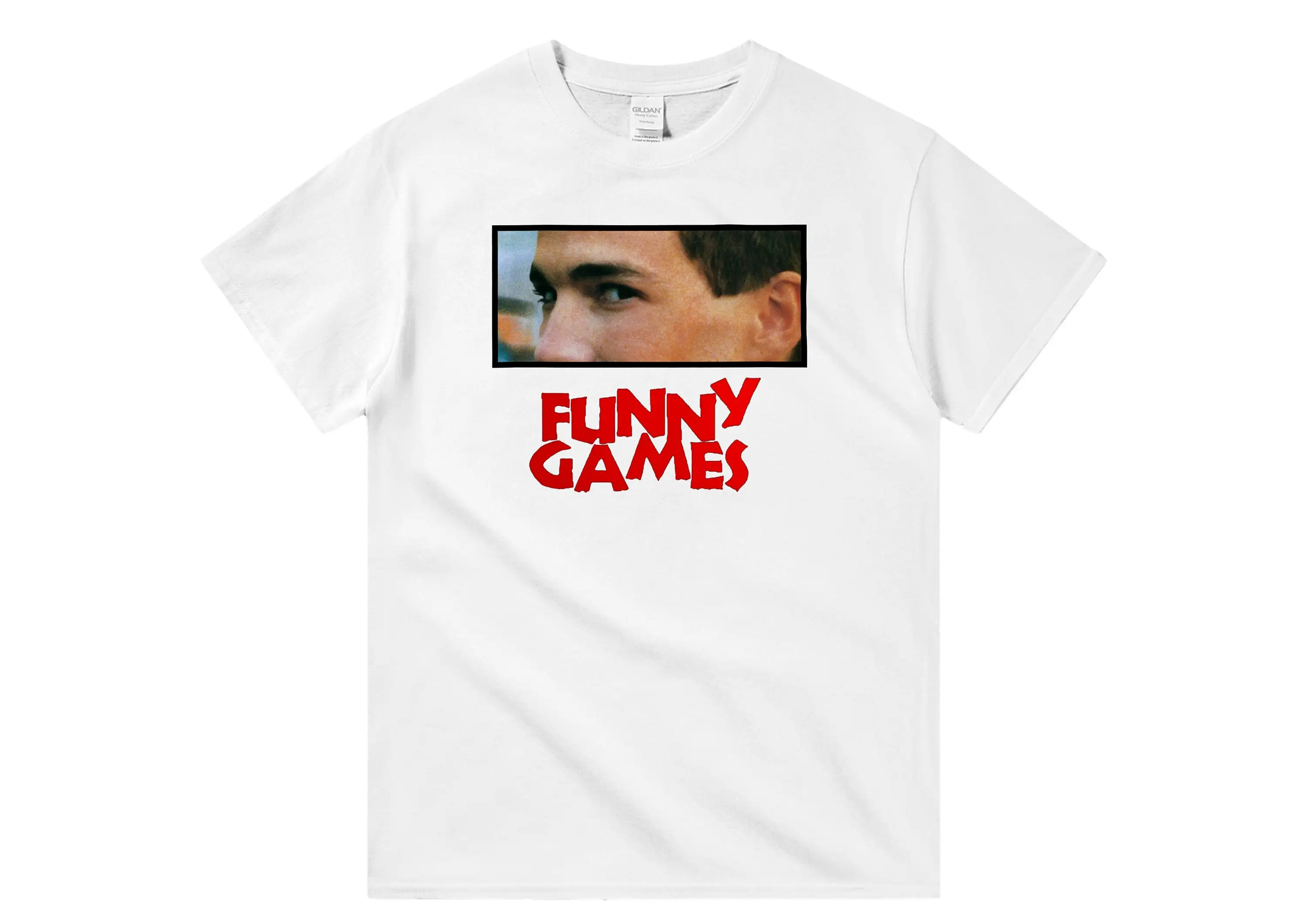 Funny Games Michael Haneke 1997 Hq Retro Movie Print T Shirt Heavyweight Crewneck