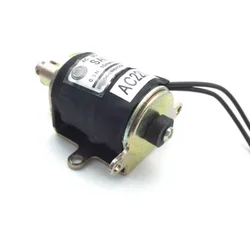 SAL-02 DC12V/DC24V/AC 220V 10mm Stroke 0.3N Force Tubular Electric Solenoid Electromagnet