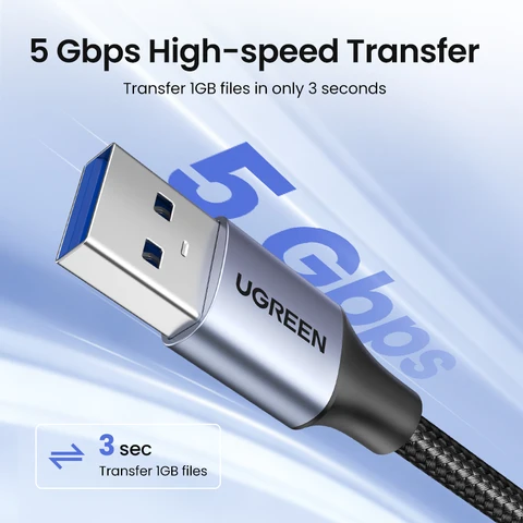 UGREEN USB 3.0 Удлинительный Кабель 5м для передачи данных — изображение продукта