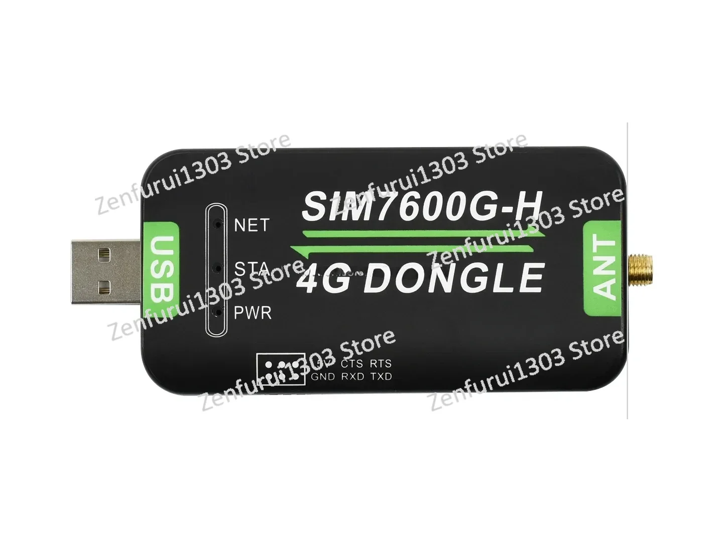 SIM7600G-H 4G DONGLE module, single antenna data transmission industrial grade internet module