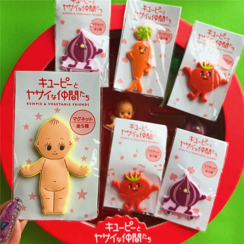 

Kewpile фигурка овощная модель мультфильм 4 шт. кукла магнит на холодильник детская игрушка