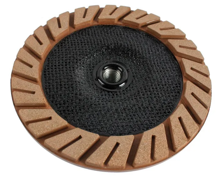 

5-дюймовые и 7-дюймовые алмазные шлифовальные круги с керамическим связующим для обработки кромок бетона