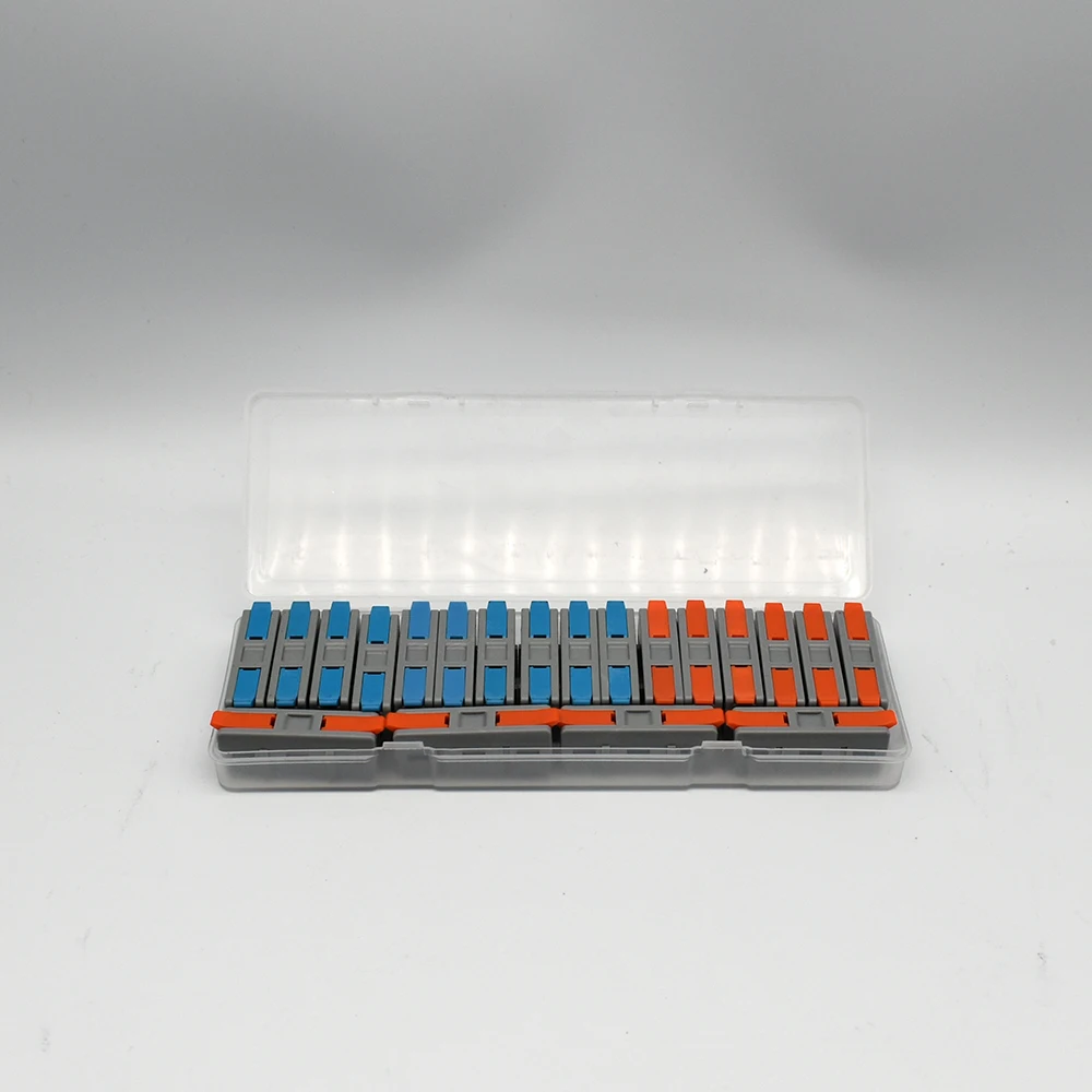 Quick Splicing Multiplex Butt Wire Connector Compact Electrical Cable Terminal Block Home Wiring Connectors Junction Box
