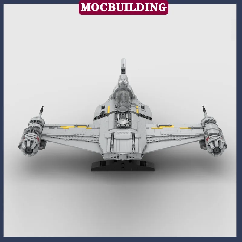 MOC Space Movie Starfighter Model Building Block Assembly N-1 Transport Aircraft UCS Collection Toy Gifts