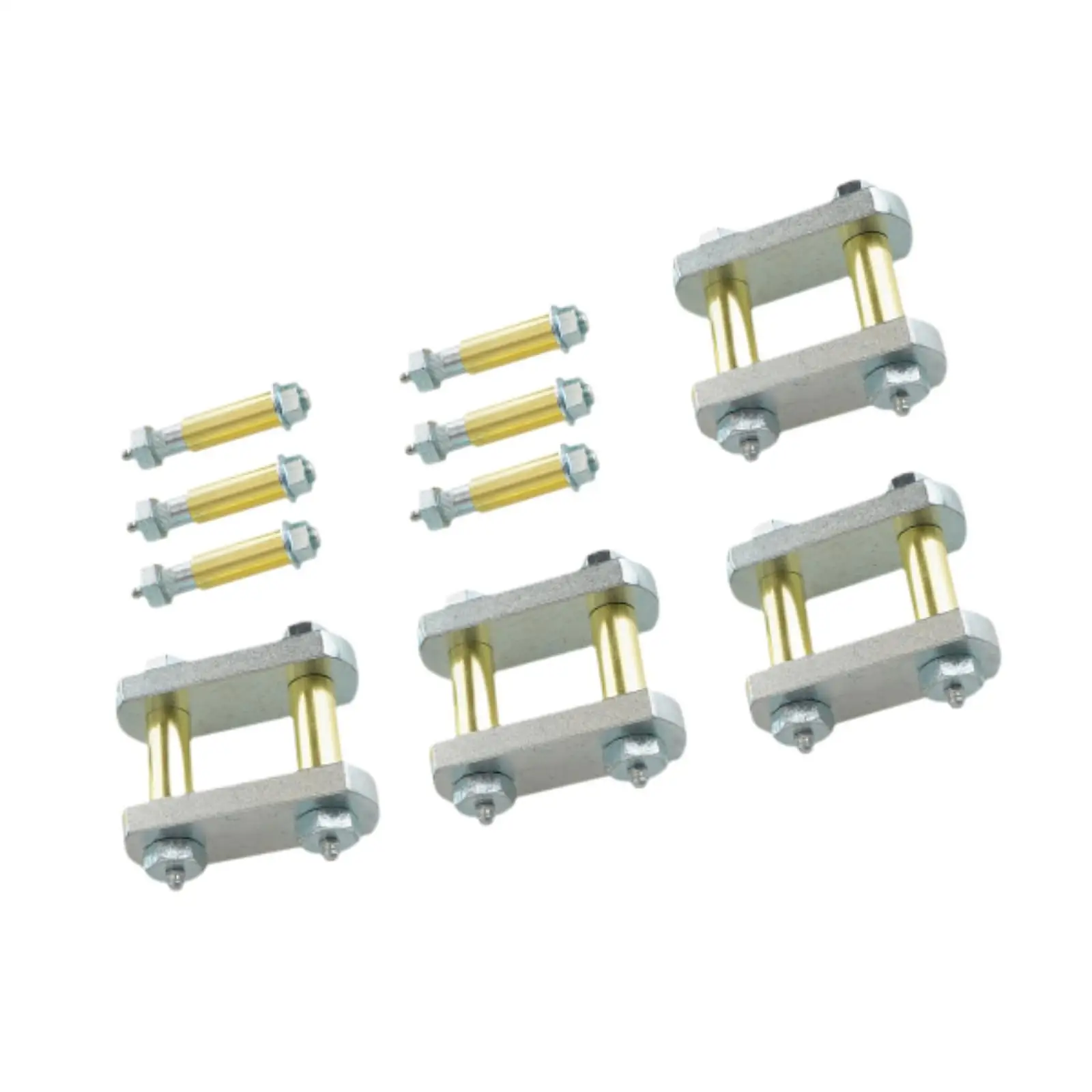 Heavy Duty Shackle Kit Uo12-016 High Reliability Easy Use Premium Replaces Accessory for Cre3000 Tandem Axle Truck/trailers