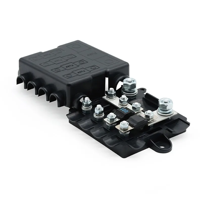 1pc Car Heavy Duty Power Distribution Fuse Box Block Car Fuse Base 12v 24v Durable Fuses Holder Car Accessories Brand New BX2054