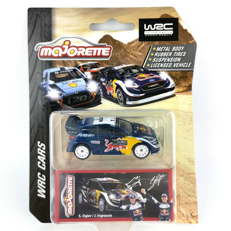 Majorette WRC Cars 1:64 CITROEN C3 FORD FIESTA HYUNDAI i20 POLO R Collection Die-cast car Model Toy Vehicle gifts