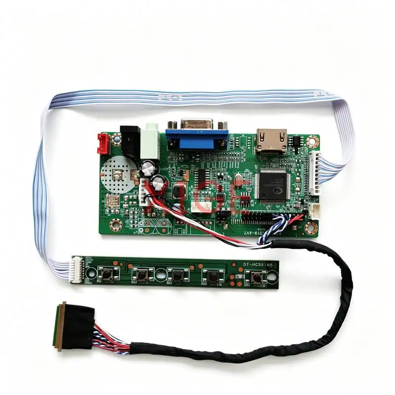 

Controller Board Fit HSD173PUW1 LP173WF1 N173HGE B173HW01 VGA HDMI 1920x1080 40-Pin LVDS 1920*1080 Laptop Display Screen Kit DIY