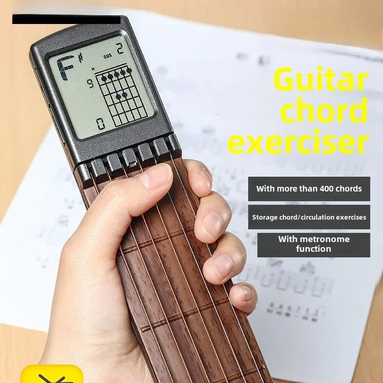 Crawler Portable Guitar Accessories Pocket Guitar Auxiliary Artifact Guitar Beginner Girl Chord Practitioner