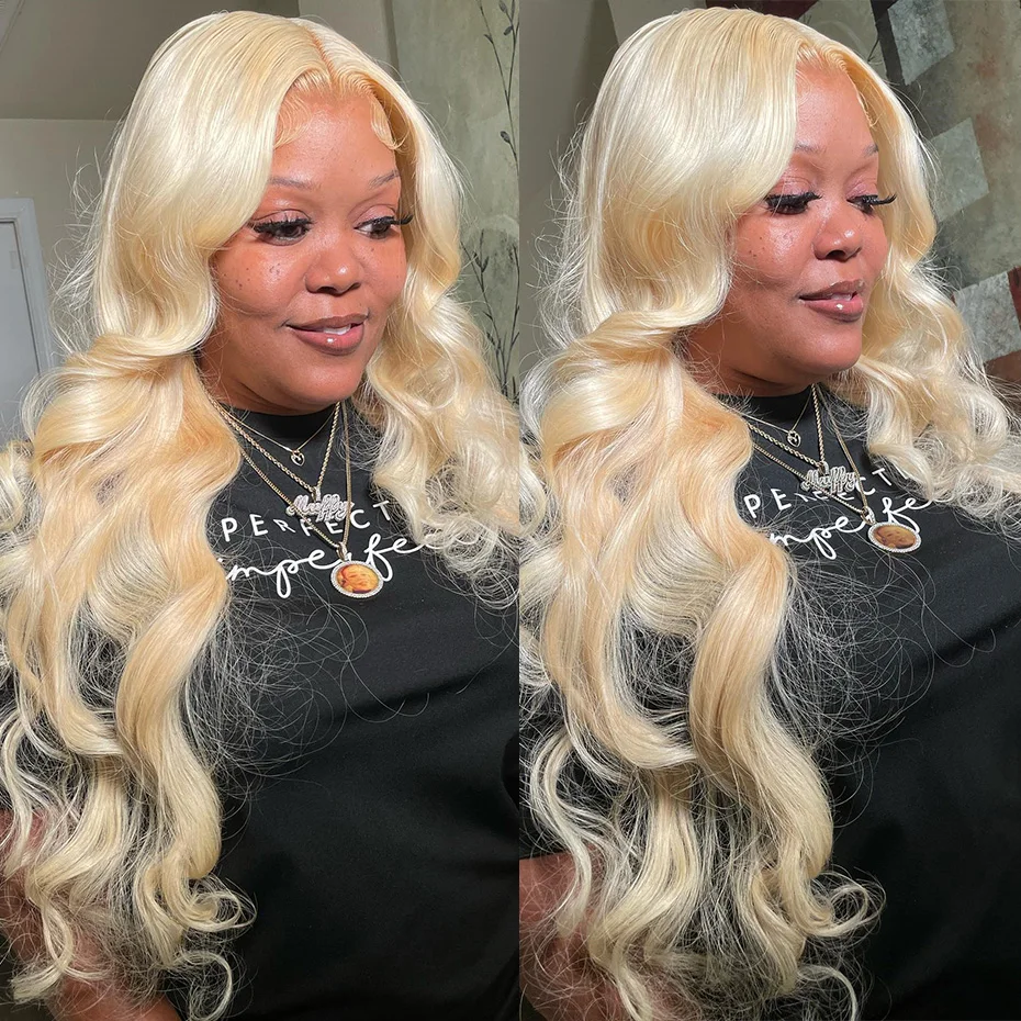 40 42 بوصة 613 شقراء الدانتيل شعر مستعار أمامي شعر الإنسان ريمي البرازيلي 13x4 13x6 360 Hd شفافة الجسم موجة الدانتيل الباروكة الأمامية للنساء #2